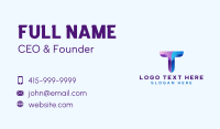 Media Advertising Startup Business Card Image Preview