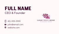 Oklahoma Floral Bloom Business Card Preview