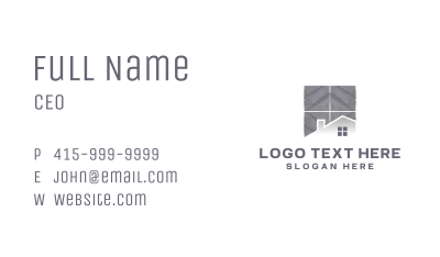 House Tiles Decoration Business Card Image Preview