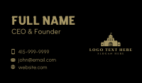 Fortress Castle Structure Business Card Image Preview