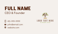 Garden Plant Shovel Business Card Preview