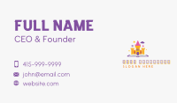 Educational Castle Book Business Card Image Preview