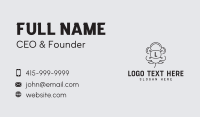 Cotton Pillow Fabric Business Card Preview
