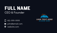 Truck Fleet Logistics Business Card Preview