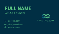 Startup Company Wave Business Card Image Preview