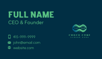 Startup Company Wave Business Card Image Preview