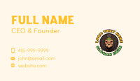 Jamaica Lion Dreadlocks Business Card Image Preview