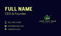 Lawn Mower Gardening Business Card Preview