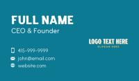 Fun Creative Brand Business Card Preview
