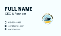 Marine Cruise Ship Business Card Preview