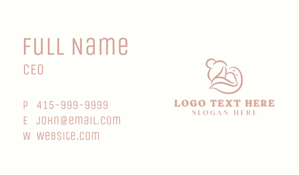 Mother Baby Parenting Business Card Design Image Preview