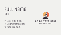 Sun Ocean Sailboat Business Card Image Preview