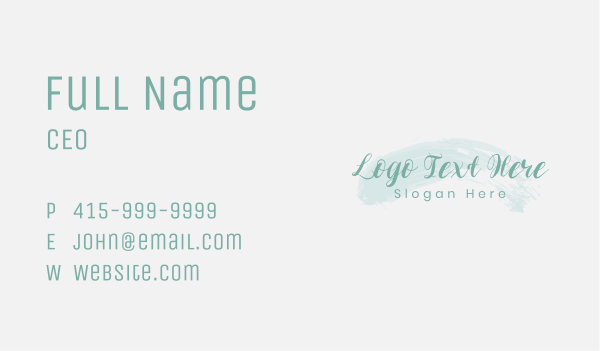 Cosmetics Business Wordmark Business Card Design Image Preview