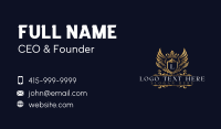 Royal Crown Wing Business Card Preview