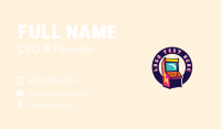 Arcade Gaming Retro Business Card Design