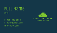 Green Lime Cloud Business Card Image Preview