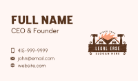 Hammer Builder Carpentry Business Card Image Preview