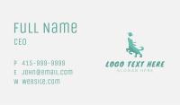 Playing Pet Dog Business Card Image Preview