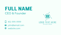 Wellness Needle Leaf Business Card Image Preview