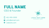 Wellness Needle Leaf Business Card Preview