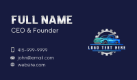 Pickup Car Mechanic Business Card Image Preview