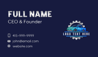 Pickup Car Mechanic Business Card Preview