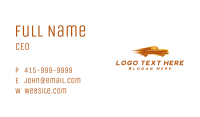 Fast Car Driver Business Card Image Preview