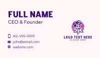 Jester Theater Clown Business Card Preview