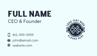 Car Wrench Machinist Business Card Preview