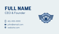 Kettleball Gym Weightlifting Business Card Preview