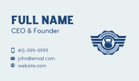 Kettleball Gym Weightlifting Business Card Image Preview