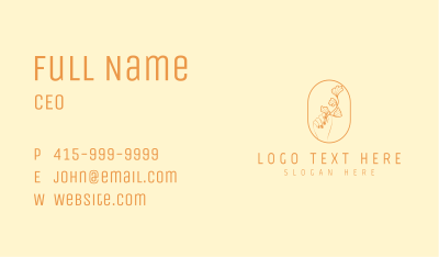 Natural Floral Plant Business Card Image Preview