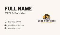 Cargo Freight Trucking Business Card Image Preview