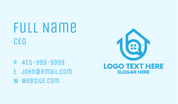 Modern Housing Firm Business Card Design Image Preview