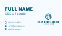 Janitorial Cleaning Sanitation Business Card Image Preview