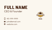 Chef Hat Bistro Restaurant  Business Card Image Preview