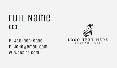 Hammer Fist Handyman Business Card Image Preview