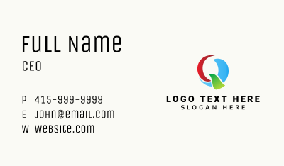 Generic Startup Letter Q Business Card Image Preview