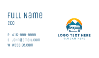 Camper Van Travel Vehicle Business Card Image Preview