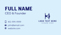 Eye Clinic Letter K Business Card Preview