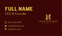 Luxury Realty Residences Business Card Image Preview
