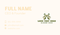 Shovel Gardening Landscaping Business Card Design