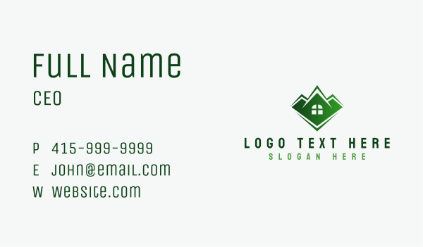 Home Roof Construction Business Card Design Image Preview