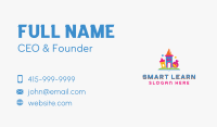 Castle Book Kindergarten Business Card Image Preview