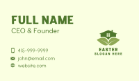House Leaf Real Estate Business Card Image Preview