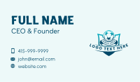 Varsity Soccer Team  Business Card Image Preview