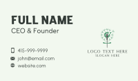 Dandelion Acupuncture Therapy Business Card Preview