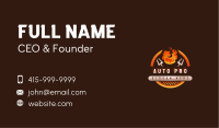 Grill Roasted Chicken Business Card Image Preview
