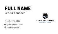 Data Skull Business Card Design