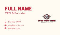 Skull Gun Weapon Business Card Image Preview